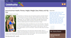 Desktop Screenshot of celebhealthy.com