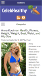 Mobile Screenshot of celebhealthy.com